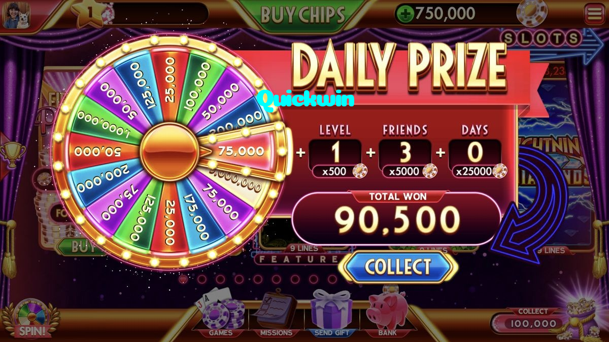 available types of Quickwin bet including pre-match live express and system bets